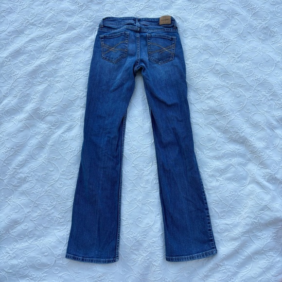 Aeropostale Chelsea Low Rise Bootcut Curvy Jeans 00 Long - Picture 5 of 9